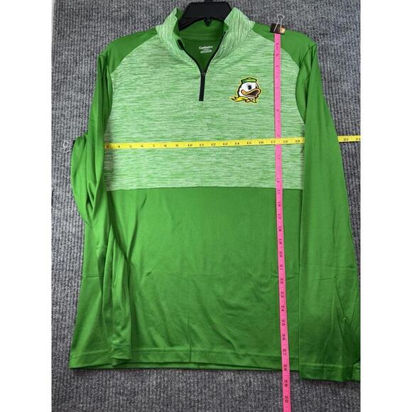 Oregon Ducks - Men's Medium Captivating Quarter Zip Pullover NWOT - Picture 6 of 7